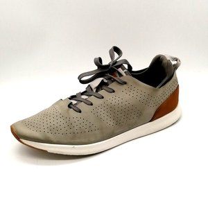 Steve Madden Mens Sneaker Brixx Gray‎ Flat Heel Lace Up Cushioned Insole 11.5
